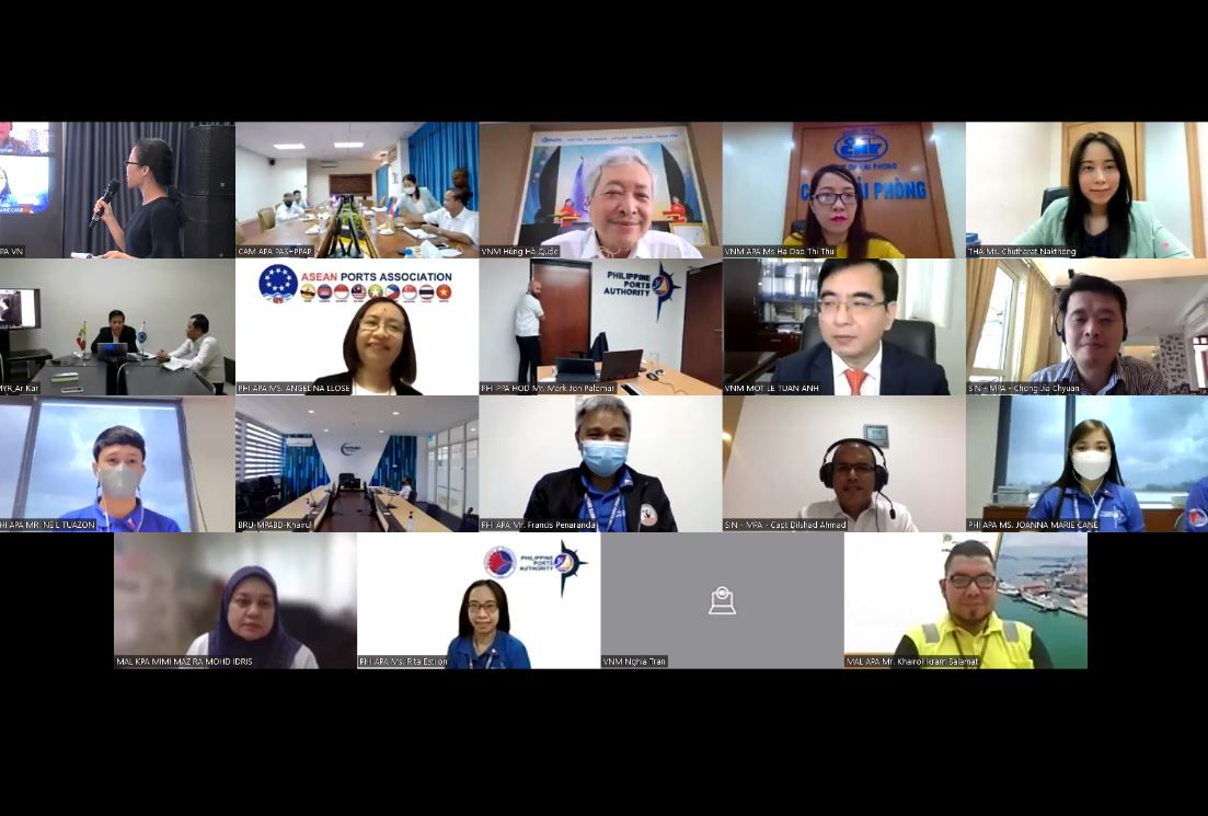 THE ASEAN PORTS ASSOCIATION (APA) CONDUCTS ITS 41st WORKING COMMITTEE MEETING (WCM) VIA ONLINE PLATFORM